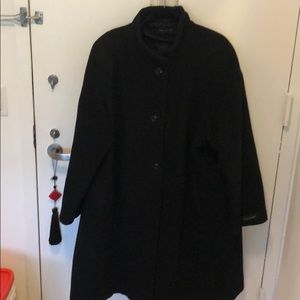Jones New York black winter coat.